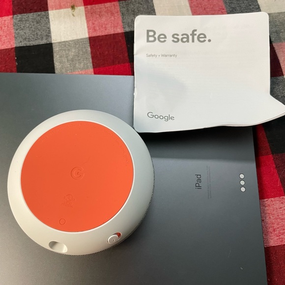 Google home mini Bluetooth portable - beautiful orange color - Picture 5 of 8